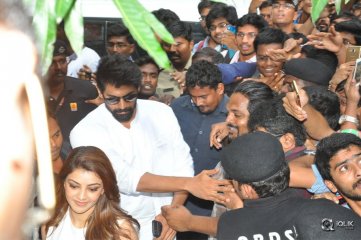 Nene Raju Nene Mantri Movie Team at K L University